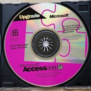 Vintage - Microsoft Access 2000 Upgrade, 1999